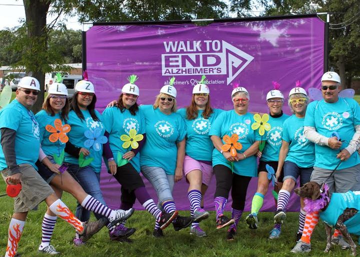 Team Turnbull 2015 Alz Walk T-Shirt Photo