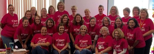 Chouteau Elementary Fight For The Cure T-Shirt Photo