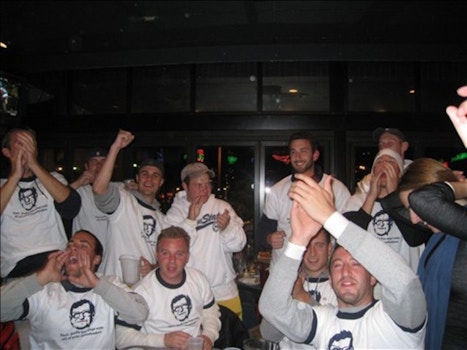 Psu Rv Weekend 08... Celebrating A Win In Our Joe Pa Shirts T-Shirt Photo
