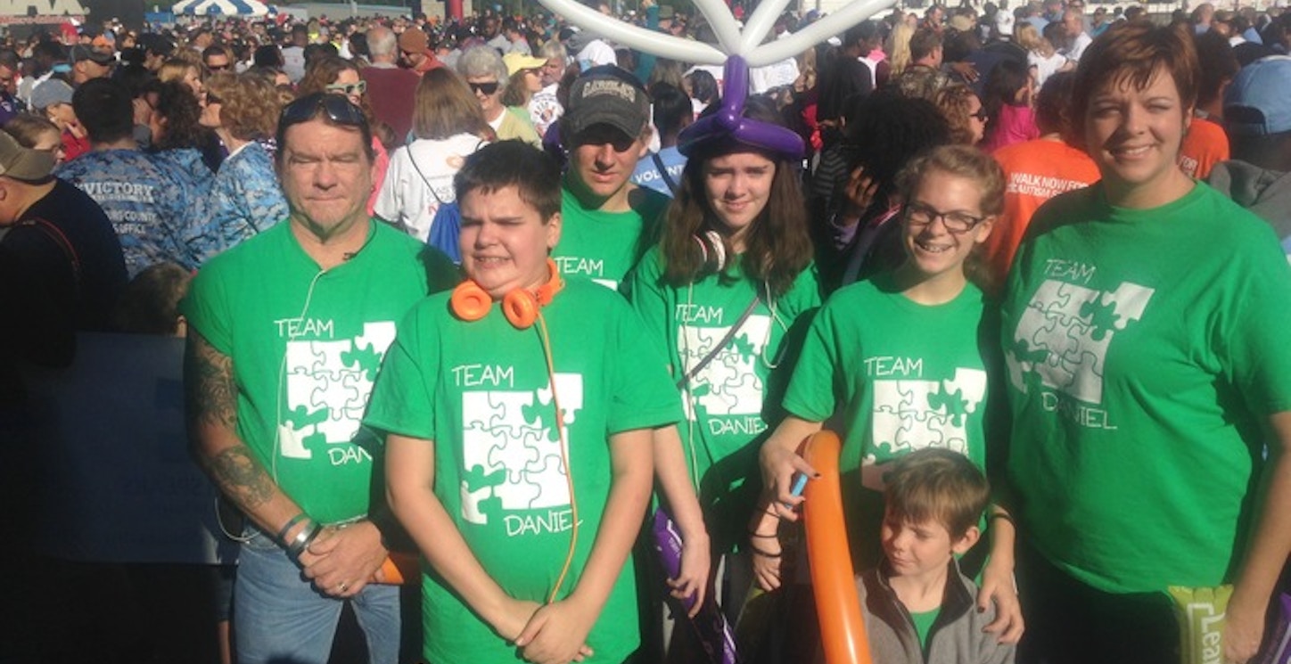 Picture of Walking For A Cure With Team Daniel! Custom T-Shirt Design Walking For A Cure With Team Daniel! T-Shirt Photo