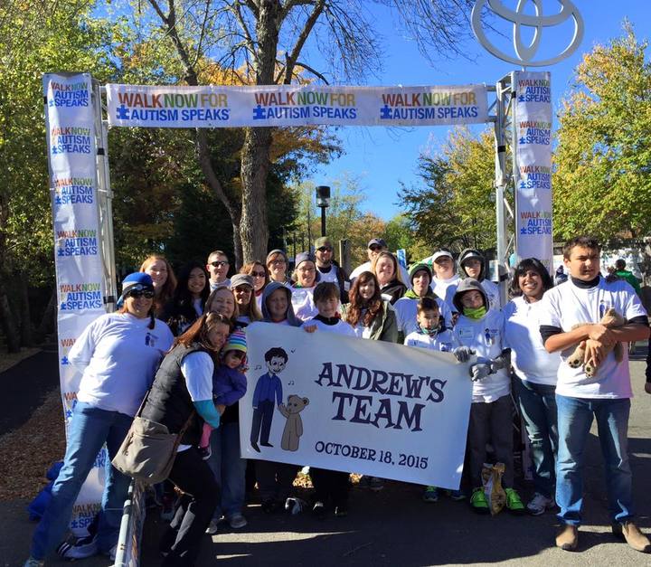 Andrew's Team T-Shirt Photo