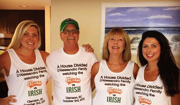 Picture of A House Divided Custom T-Shirt Design A House Divided T-Shirt Photo