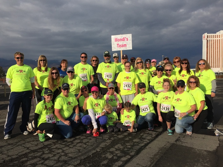 Breast Cancer Walk  T-Shirt Photo