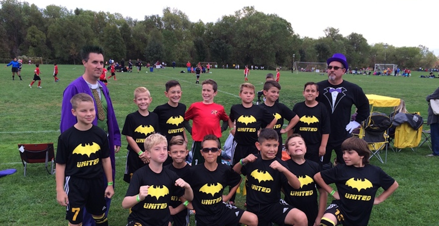 Batman Takes On The Soccer Tournament  T-Shirt Photo