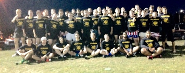 Oakland Rugby New Warm Ups! T-Shirt Photo