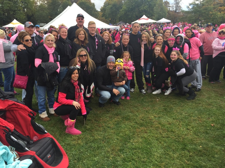 Team Never Give Up T-Shirt Photo