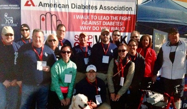 Cognitio Team Supporting Step Out: Walk To End Diabetes T-Shirt Photo