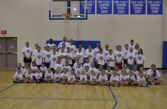 Community Basket Ball Camp T-Shirt Photo