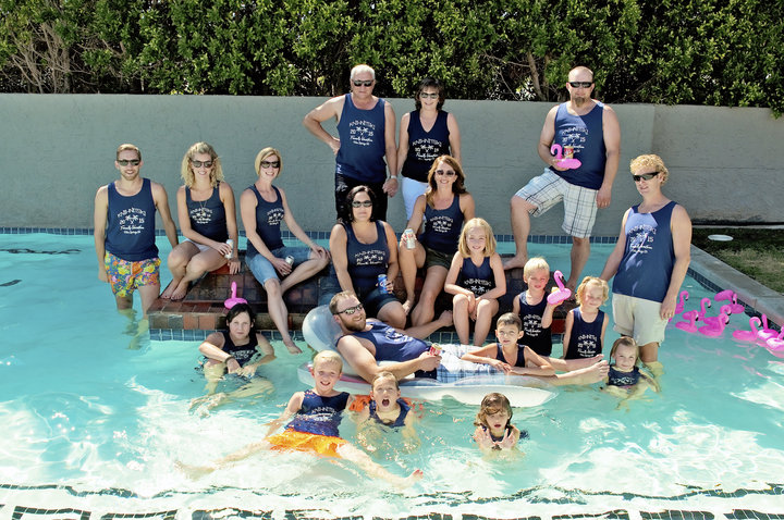 Knihnitski Family Does Palm Springs...All The Way From Canada! T-Shirt Photo