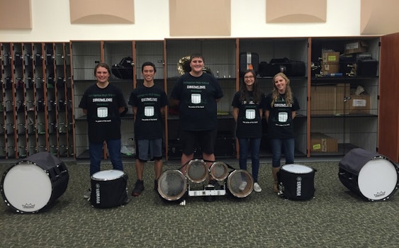 Livinston High School Drumline  T-Shirt Photo