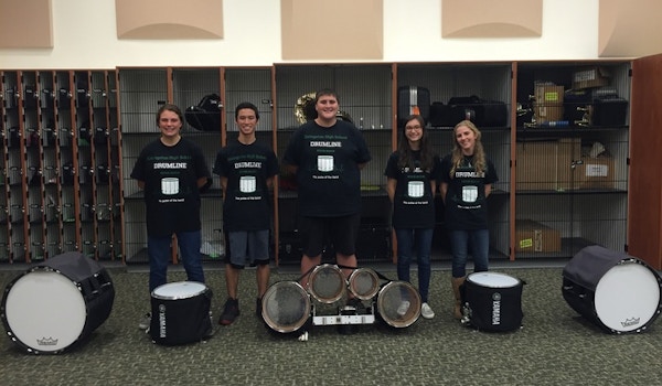 Livinston High School Drumline  T-Shirt Photo