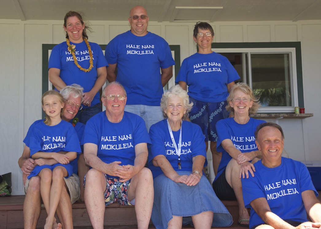 The Hale Nani Mokuleia Family Group T-Shirt Photo