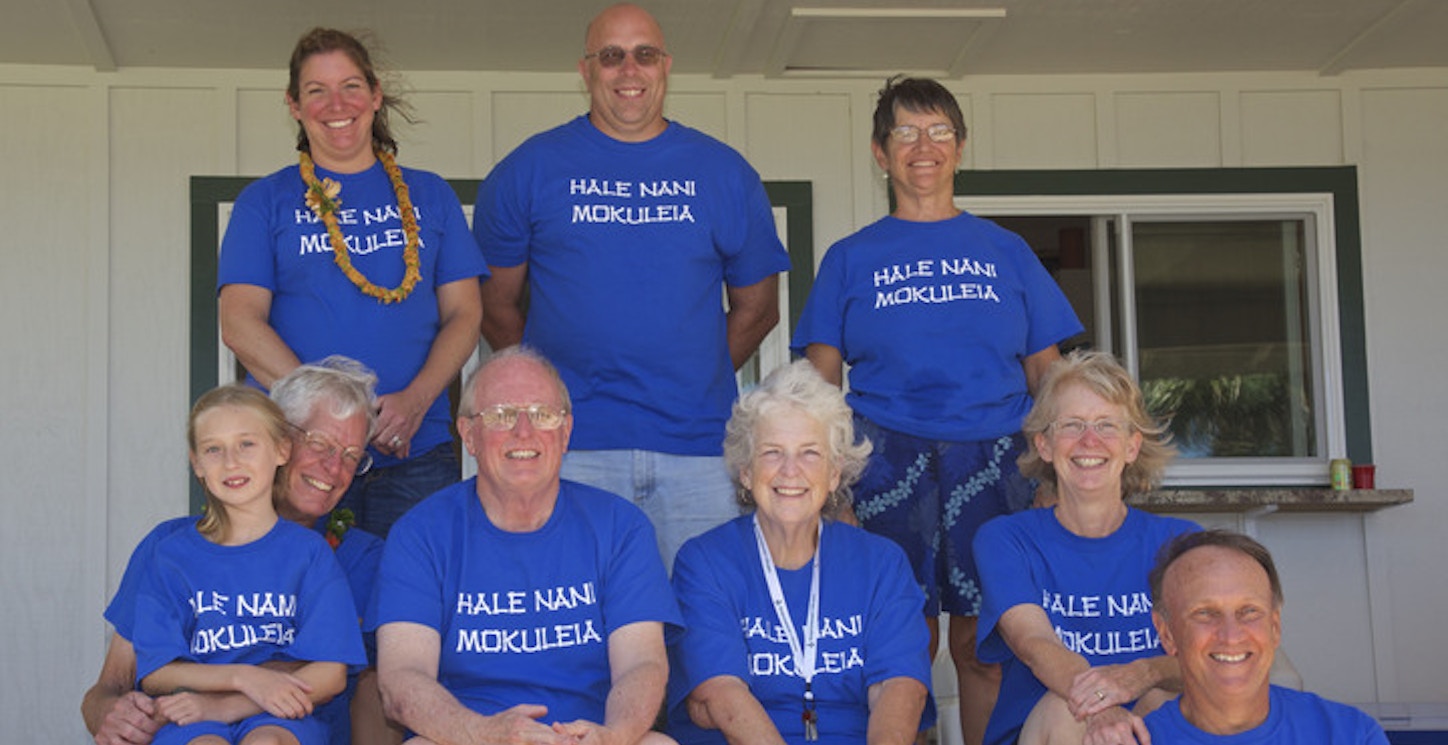 The Hale Nani Mokuleia Family Group T-Shirt Photo