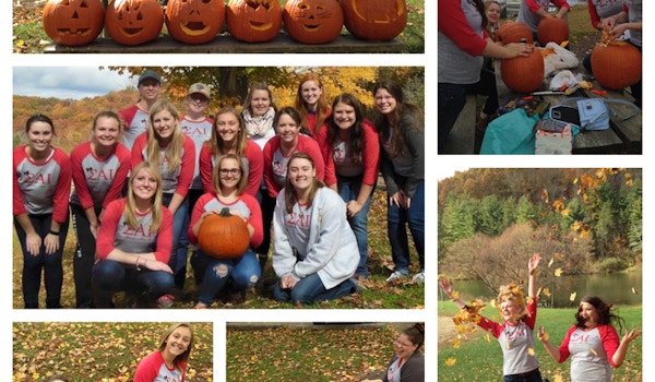Ohio University 2015 Sai Pumpkin Carving T-Shirt Photo