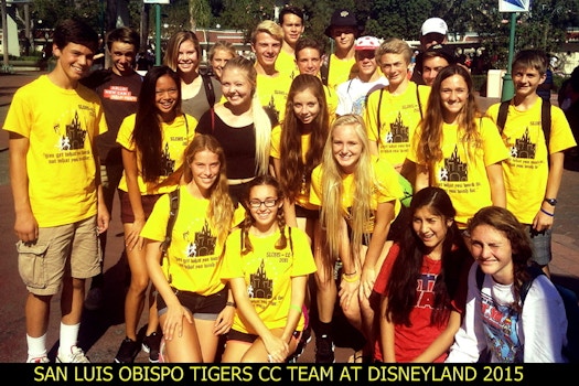 San Luis Obispo High School Takes Disneyland T-Shirt Photo