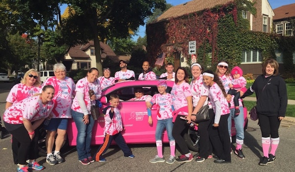 Picture of Family Walking For A Cure Custom T-Shirt Design Family Walking For A Cure T-Shirt Photo