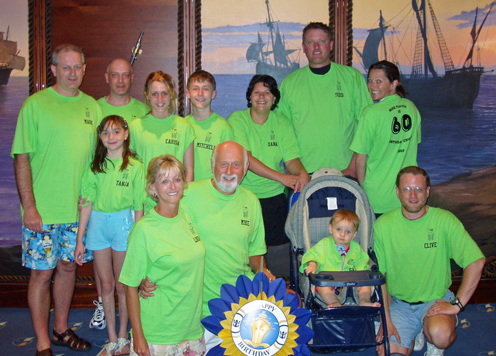 Mike's 60 Birthday Cruise T-Shirt Photo