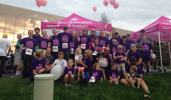 The Bailey Bunch! Racing For The Cure T-Shirt Photo