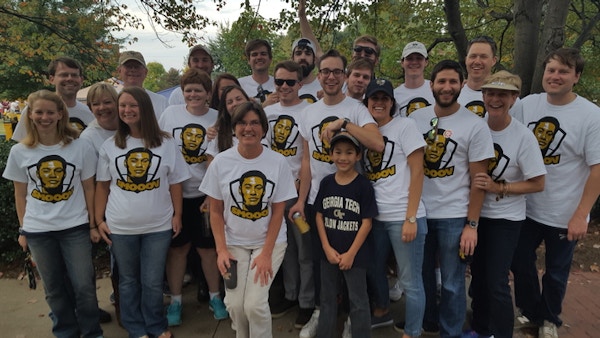 Georgia Tech Homecoming With Smooov T-Shirt Photo