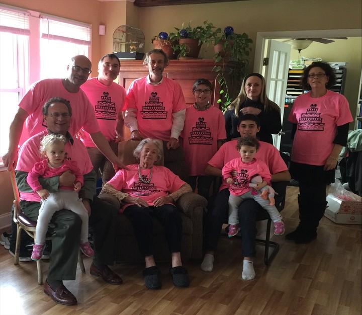 Edith's 90th!  T-Shirt Photo