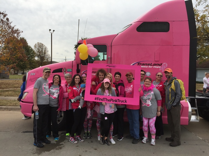 Making Strides Against Breast Cancer T-Shirt Photo