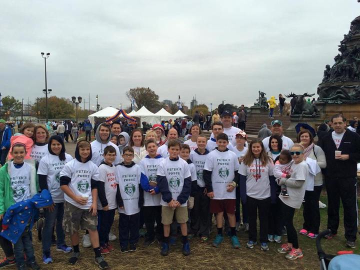 Peter's Posse At The Jdrf One Walk T-Shirt Photo