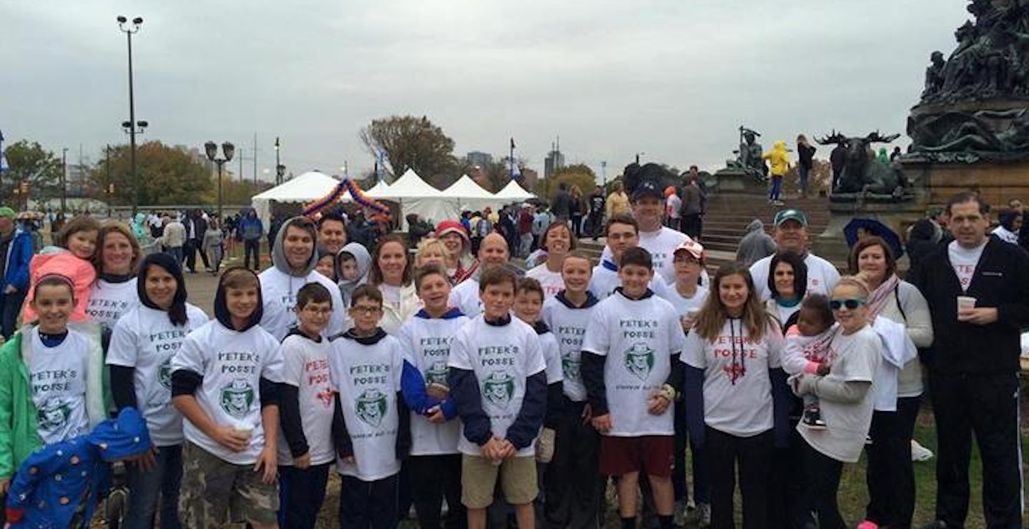 Peter's Posse At The Jdrf One Walk T-Shirt Photo