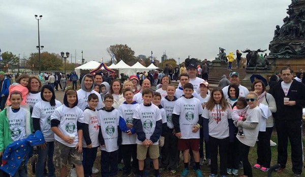 Peter's Posse At The Jdrf One Walk T-Shirt Photo