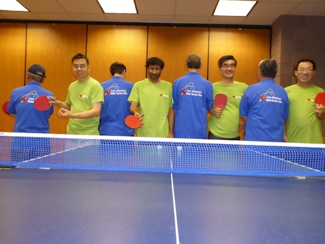 Los Alamos Table Tennis Club T-Shirt Photo