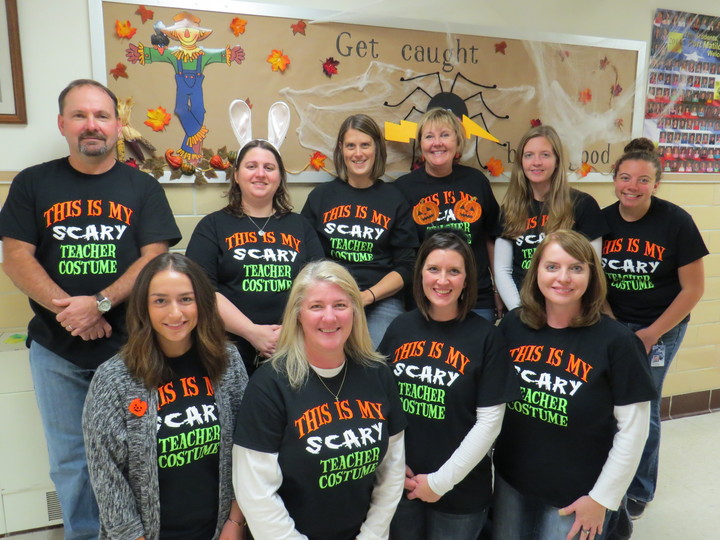 Scary Teacher Costume T-Shirt Photo