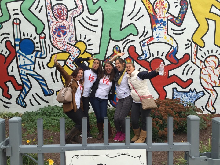 Amy's 40th Birthday   Keith Haring T-Shirt Photo