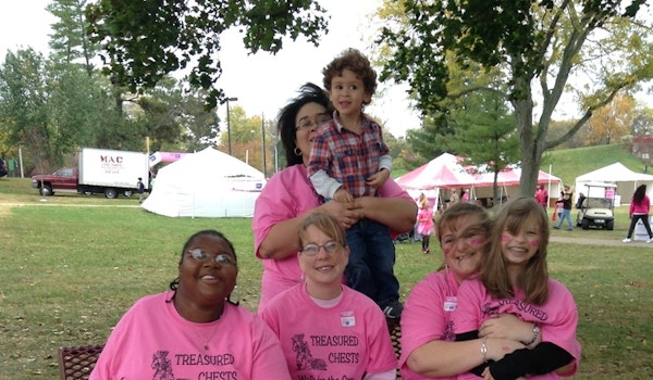 Treasured Chests Walk For The Cure T-Shirt Photo