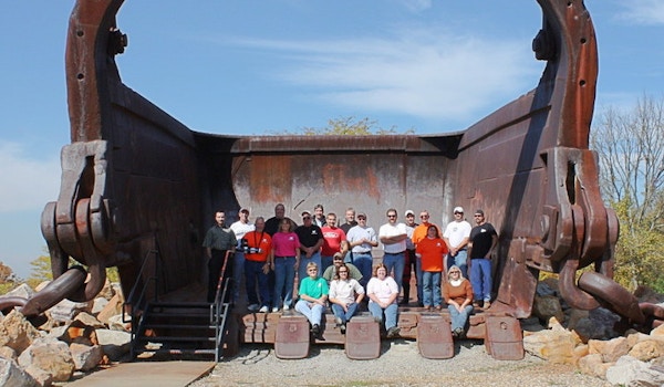 Picture of Rideohio.Org Meet At Big Muskie Custom T-Shirt Design Rideohio.Org Meet At Big Muskie T-Shirt Photo