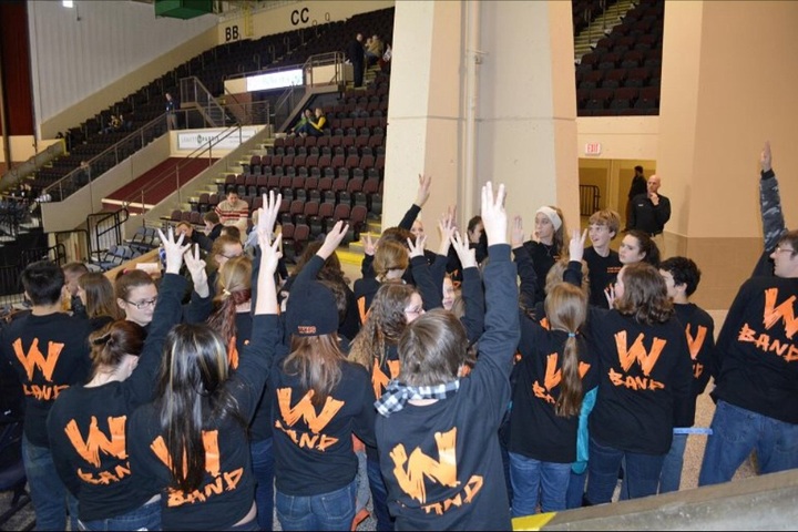 Winslow Band Rocks The W T-Shirt Photo