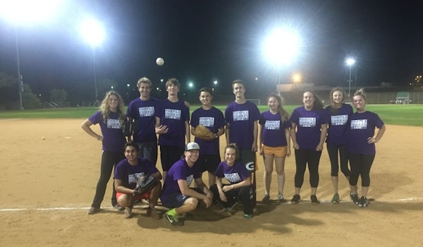 Purple Cobra Intramural Softball, Cal Poly Slo T-Shirt Photo