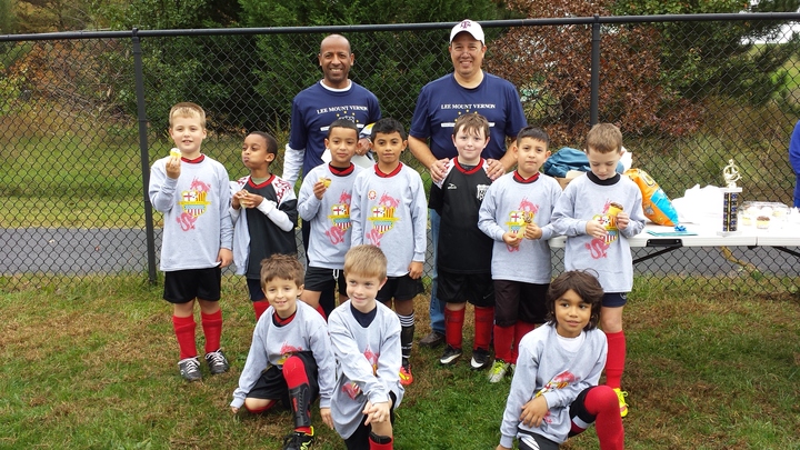 Barcelona Dragons Youth Soccer Team T-Shirt Photo