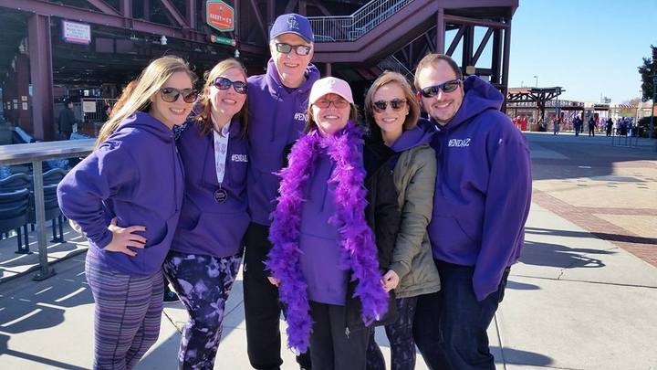 Kathy's Krew At The Walk To End Alzheimer's! T-Shirt Photo