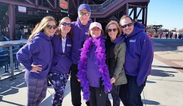 Kathy's Krew At The Walk To End Alzheimer's! T-Shirt Photo