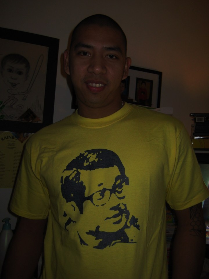 John And Ninoy Hero T-Shirt Photo