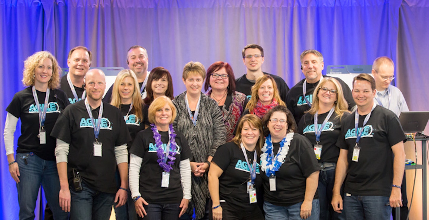 Volunteers For The 2015 Nm Agile Conference T-Shirt Photo