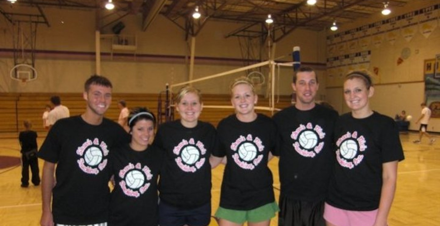 Skar's & Nic's Trucking Inc. Coed Volleyball Team T-Shirt Photo