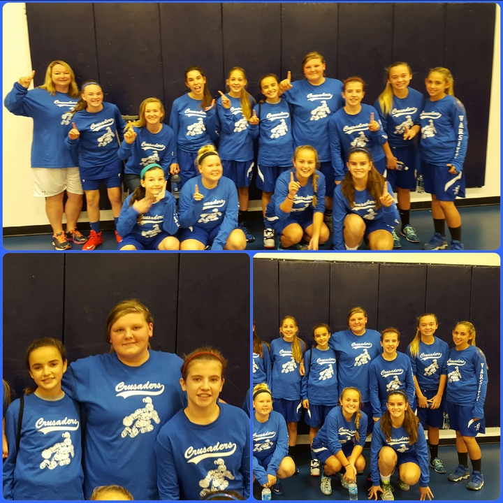 Varsity Girls Basketball Team T-Shirt Photo