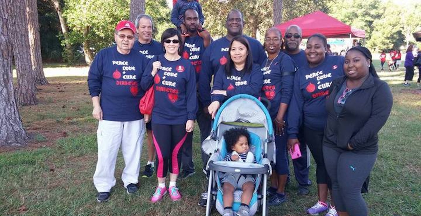 Diabetes Walk 2015 T-Shirt Photo