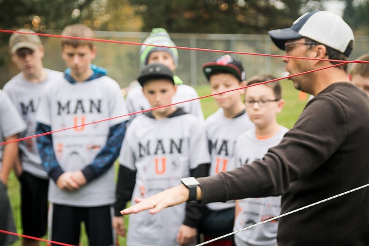 Man University Makes A Difference! T-Shirt Photo