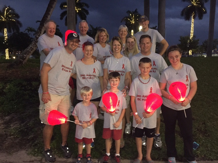 5 K For Rj Light The Night Walk T-Shirt Photo