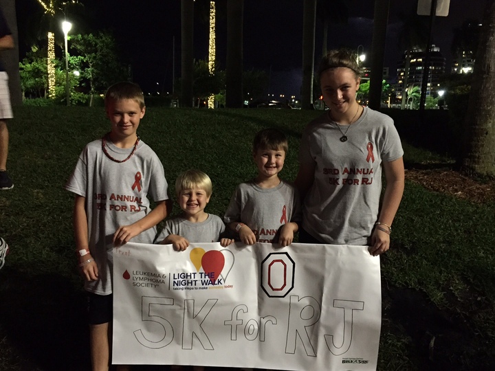 5 K For Rj Light The Night Walk T-Shirt Photo