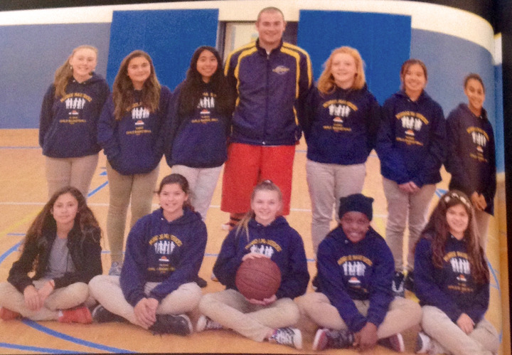 7th Grade Girls Basketball    Go Monroe! T-Shirt Photo