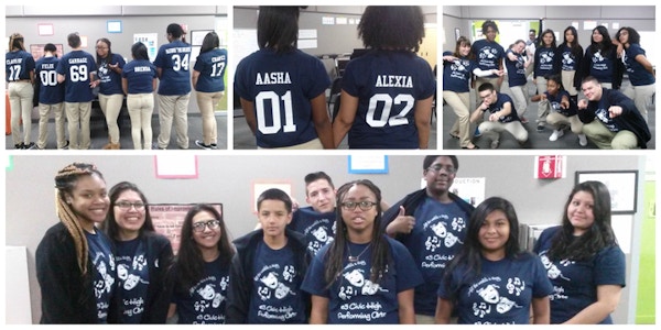 E3 Civic High Choir And Drama Students T-Shirt Photo