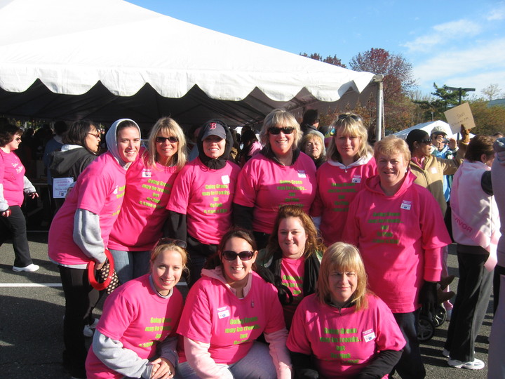 Breast Cancer Walk 2008 T-Shirt Photo