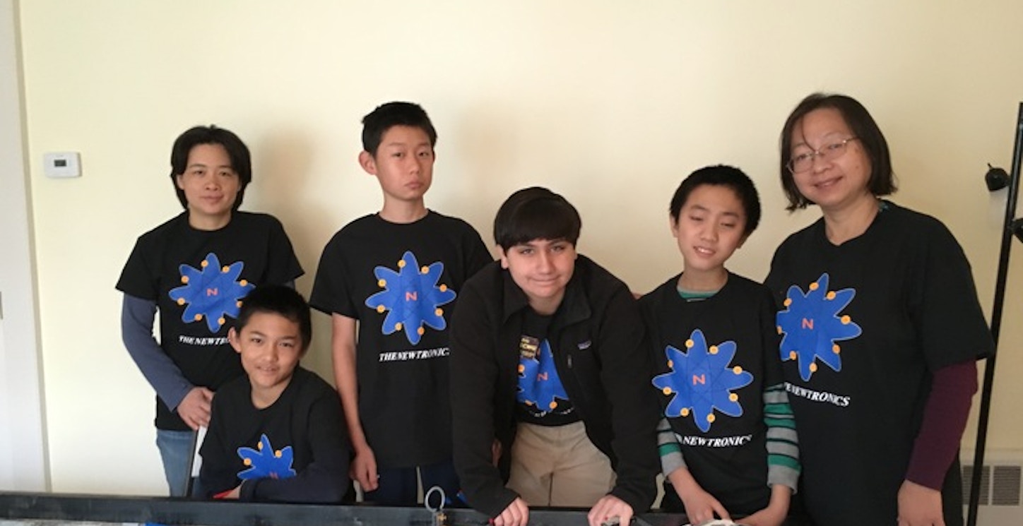 Newtronics Robotics Team T-Shirt Photo